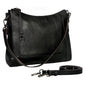 Iswee Leather Crossbody Bags for Women Shoulder Purse Medium Hobo Genuine Leather Satchel Purses and Handbags