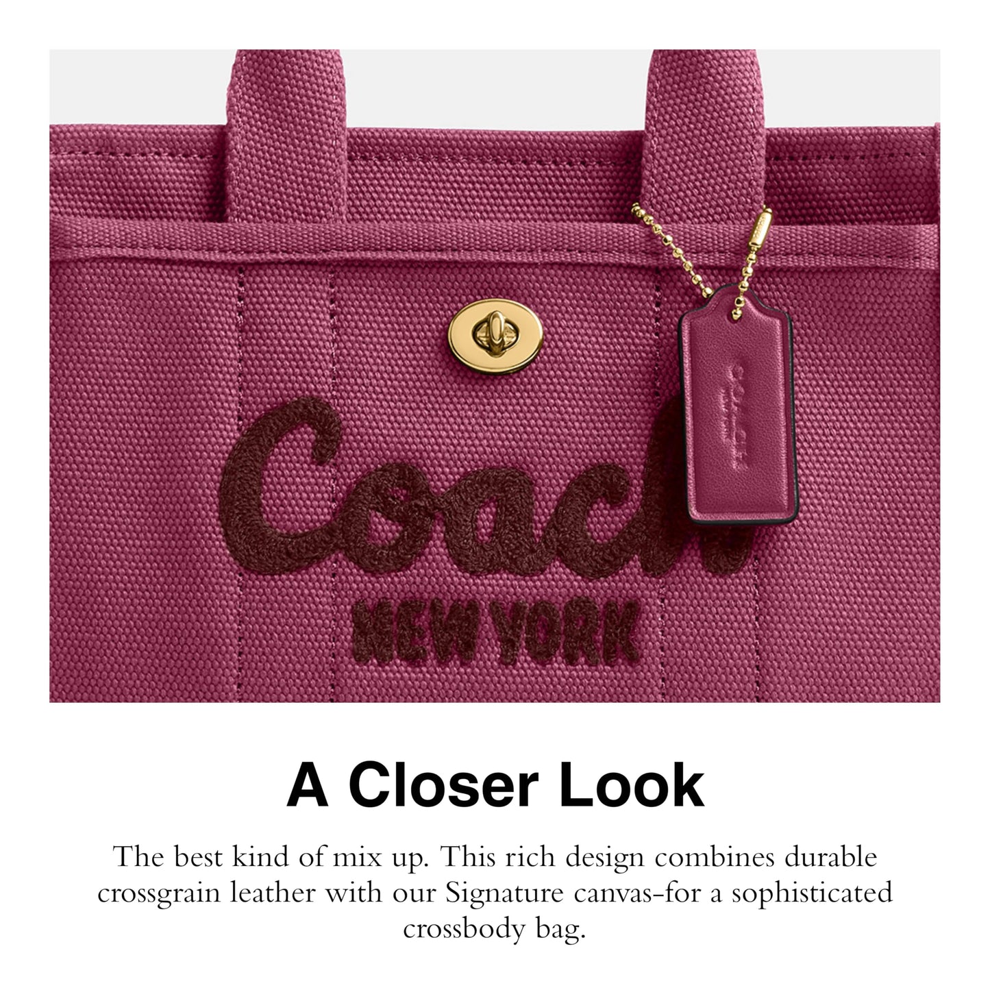 Coach Women's Leopard Cargo Tote 20