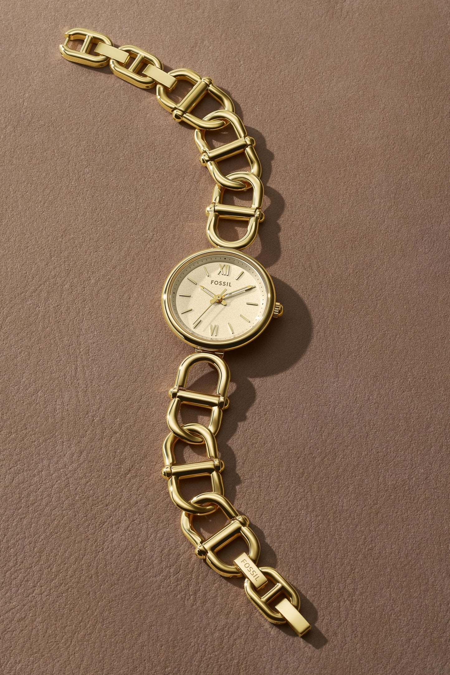 Fossil Women's Watch and Bracelet Set, Carlie Three-Hand Stainless Steel Watch for Women and Bracelet Set
