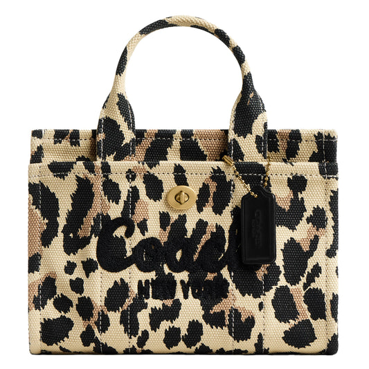 Coach Women's Leopard Cargo Tote 20