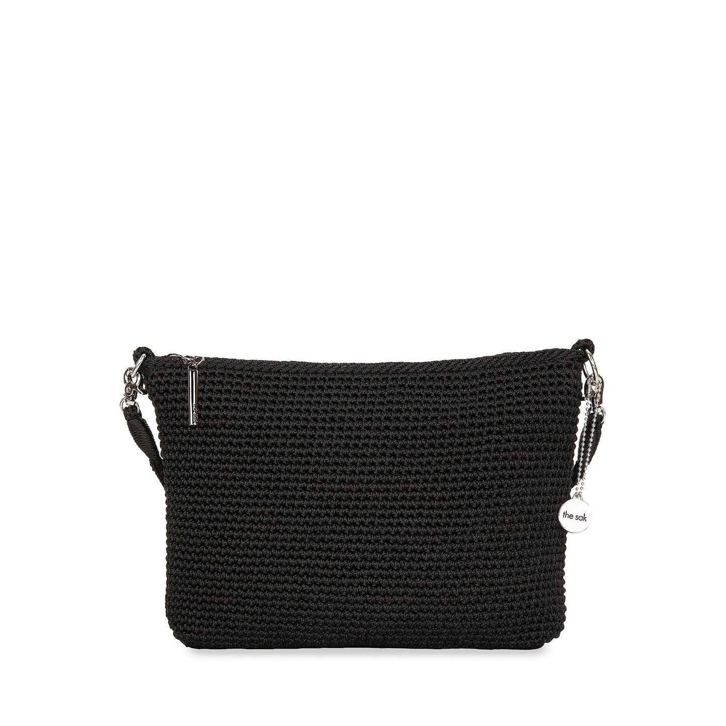 The Sak Lumi Convertible Crossbody Purse - Women's Handbag for Everyday & Travel, 3-in-1 Small Crossbody in Crochet & Leather