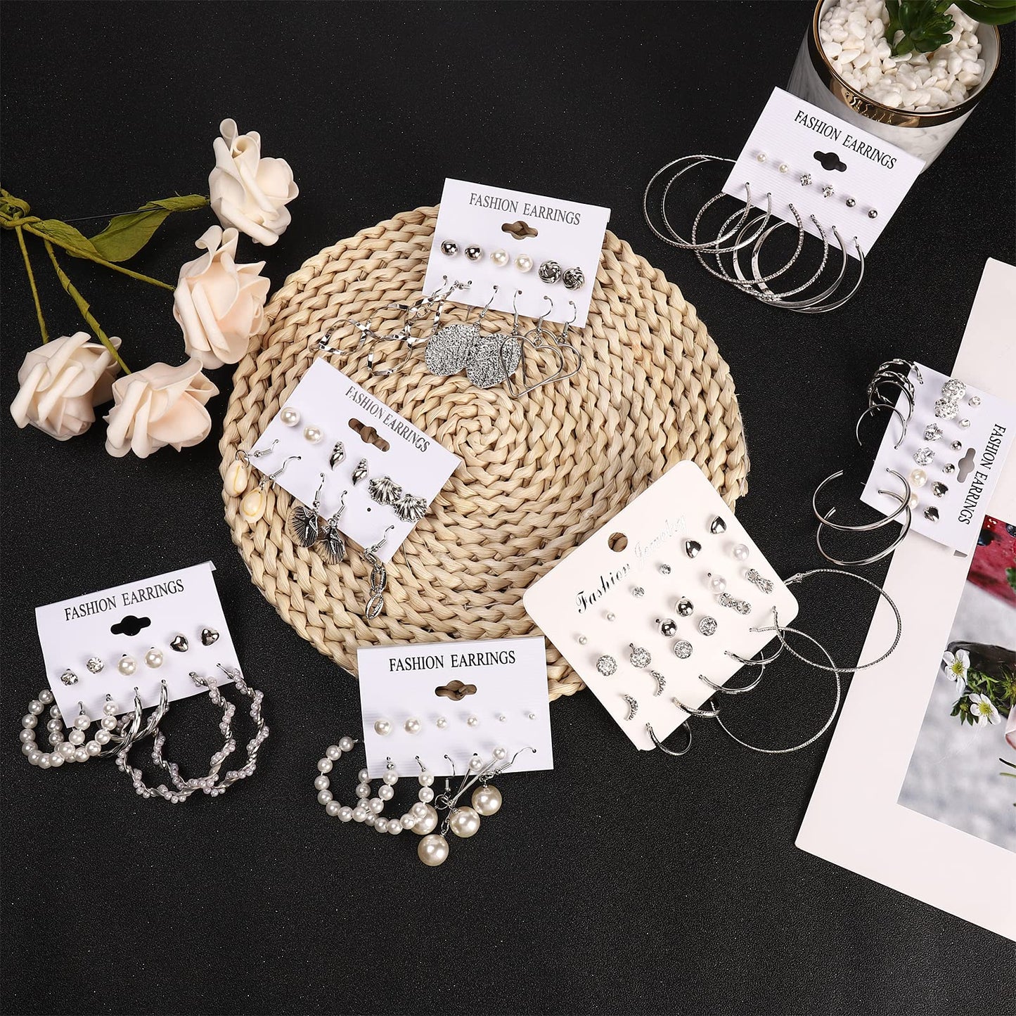 69-Piece Gold Jewelry Set for Women | Necklaces, Bracelets & Earrings
