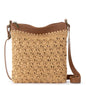 The Sak Lucia Crossbody Bag in Crochet, Convertible Purse with Adjustable Shoulder Strap