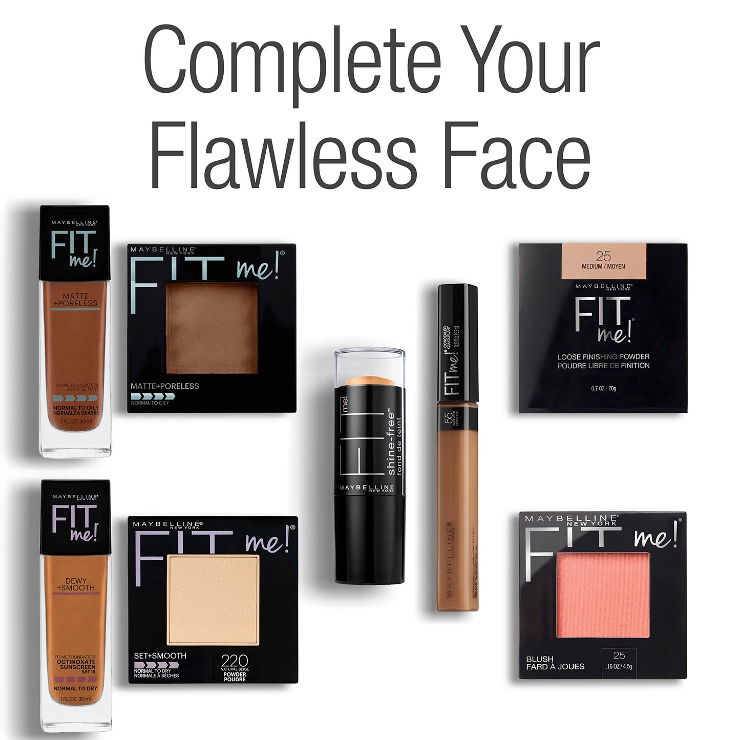 Maybelline Fit Me Liquid Concealer Makeup, Natural Coverage, Lightweight, Conceals, Covers Oil-Free, Cool Ivory (Packaging May Vary)