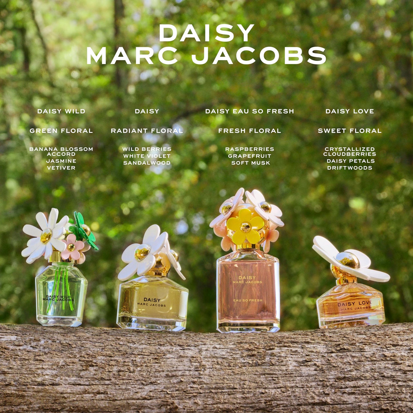 Marc Jacobs Daisy Eau So Fresh Eau de Toilette – Fresh Floral Women's Perfume – With Notes of Raspberry, Wild Rose, Grapefruit & Soft Musks