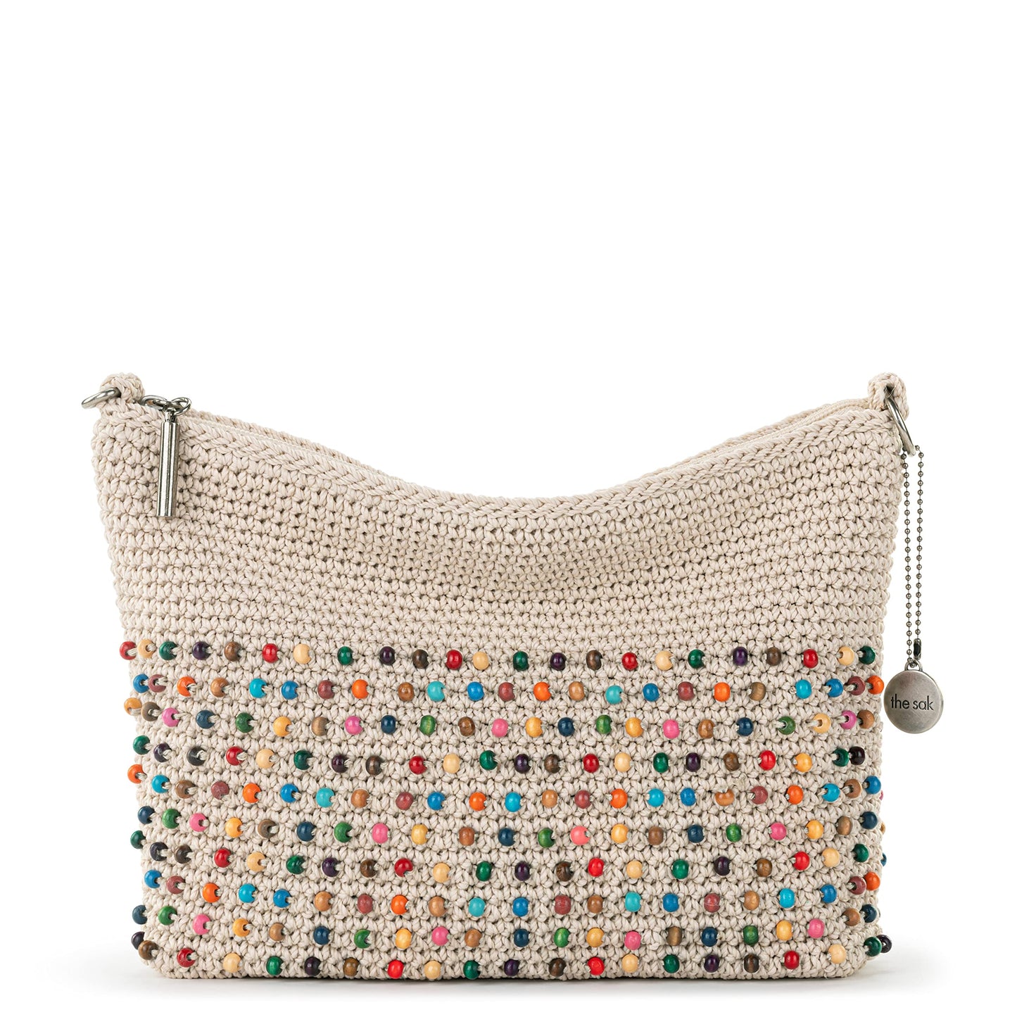 The Sak Lumi Convertible Crossbody Purse - Women's Handbag for Everyday & Travel, 3-in-1 Small Crossbody in Crochet & Leather