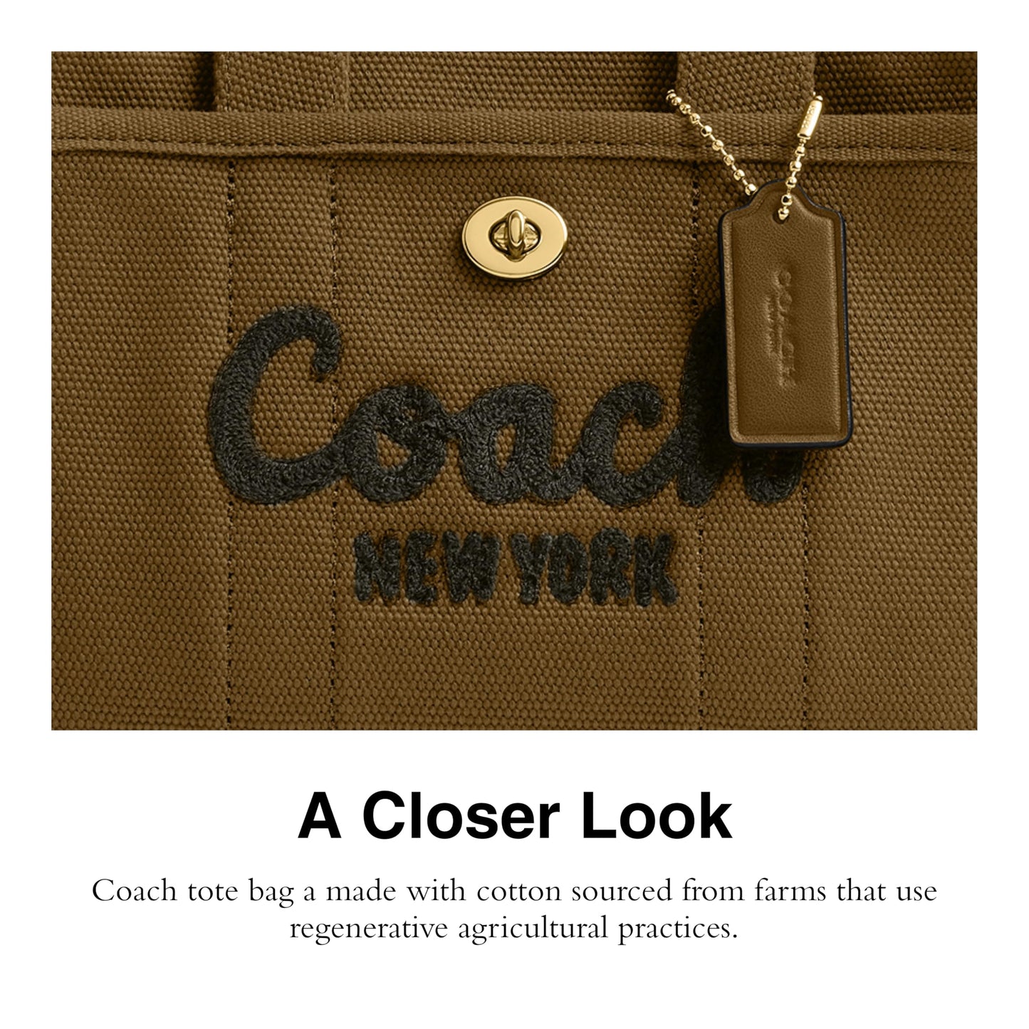 Coach Women's Leopard Cargo Tote 20
