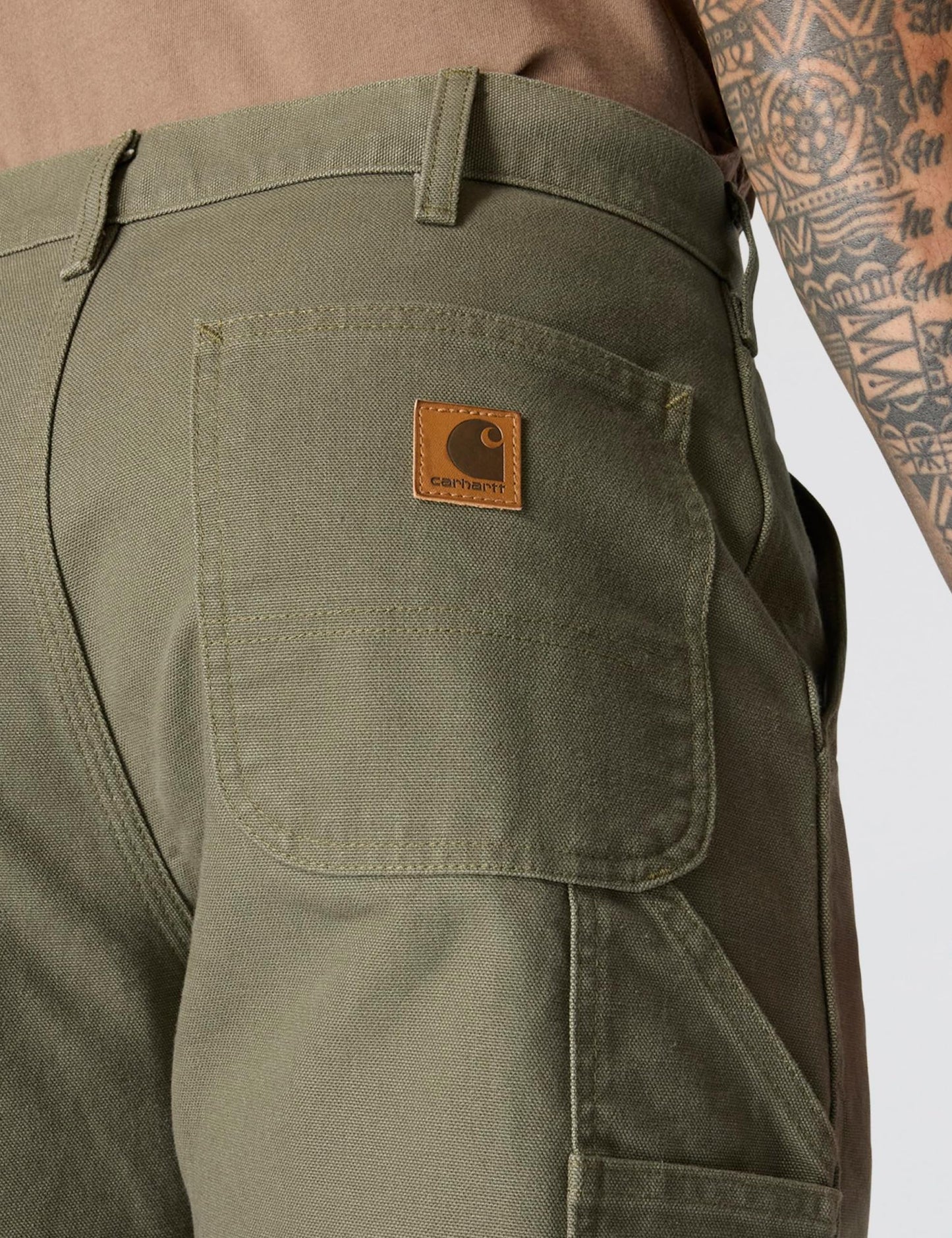 Carhartt Men's Loose Straight Washed Duck Dungaree, Midnight, W34 x L34
