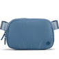 Pander Two Way Zipper Fanny Pack Nylon Everywhere Belt Bag for Women, Water Repellent Waist Packs, Crossbody Bags with Adjustable Strap (Black).
