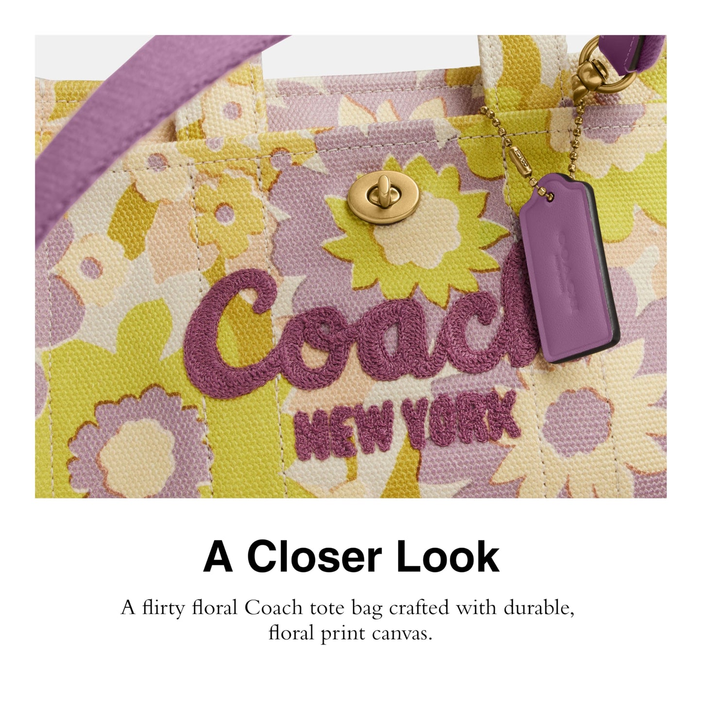 Coach Women's Leopard Cargo Tote 20