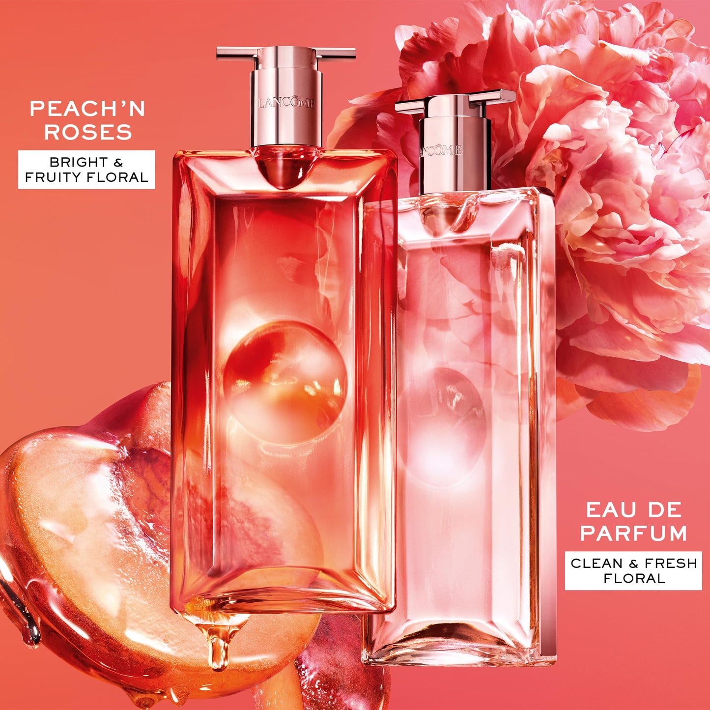 Lancôme Idôle Eau de Parfum - Long Lasting Fragrance with Notes of Bergamont, Jasmine & Vanilla - Fresh & Floral Women's Perfume