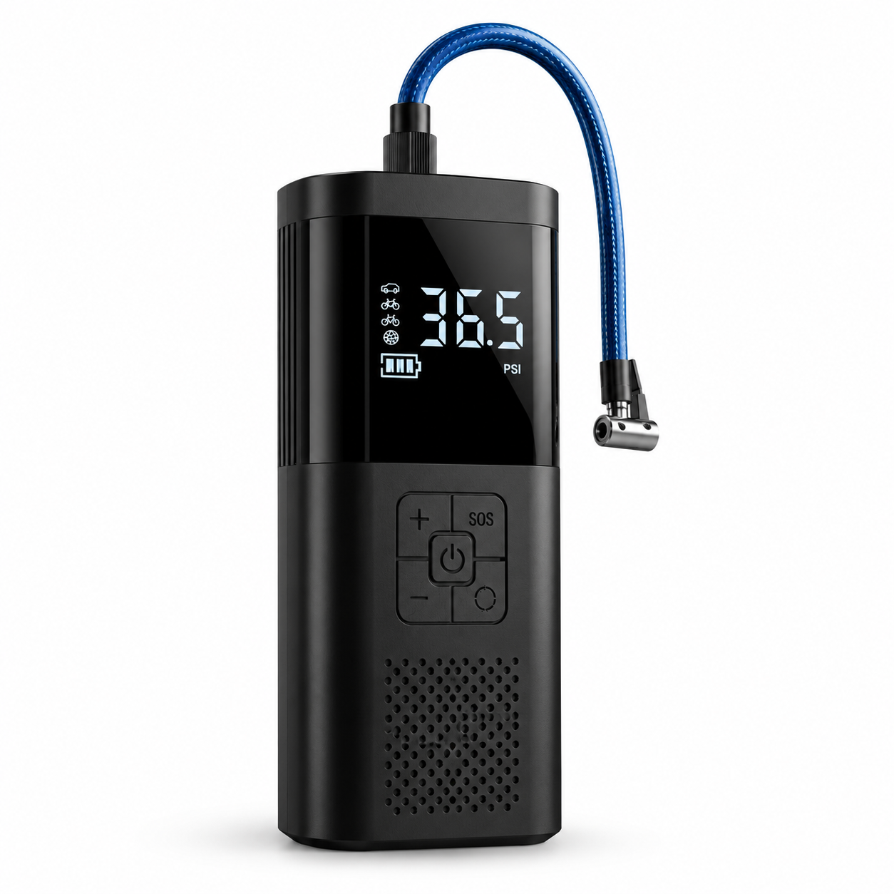 Portable Cordless Tire Inflator Air Compressor 150 PSI – Fast Digital Air Pump with LED Display for Car, Motorcycle, Bicycle, SUV & Sports Equipment