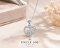925 Sterling Silver Heart Pendant Necklace for Women – Sparkling Cubic Zirconia Love Jewelry Gift