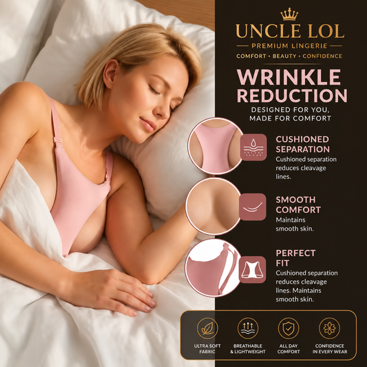 Premium Breast Support Pillow for Side Sleepers – Reduce Chest Wrinkles, Chest Compression & Improve Sleep Comfort