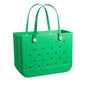 Waterproof Beach Tote Bag for Women – Washable EVA Rubber Handbag