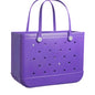 Waterproof Beach Tote Bag for Women – Washable EVA Rubber Handbag